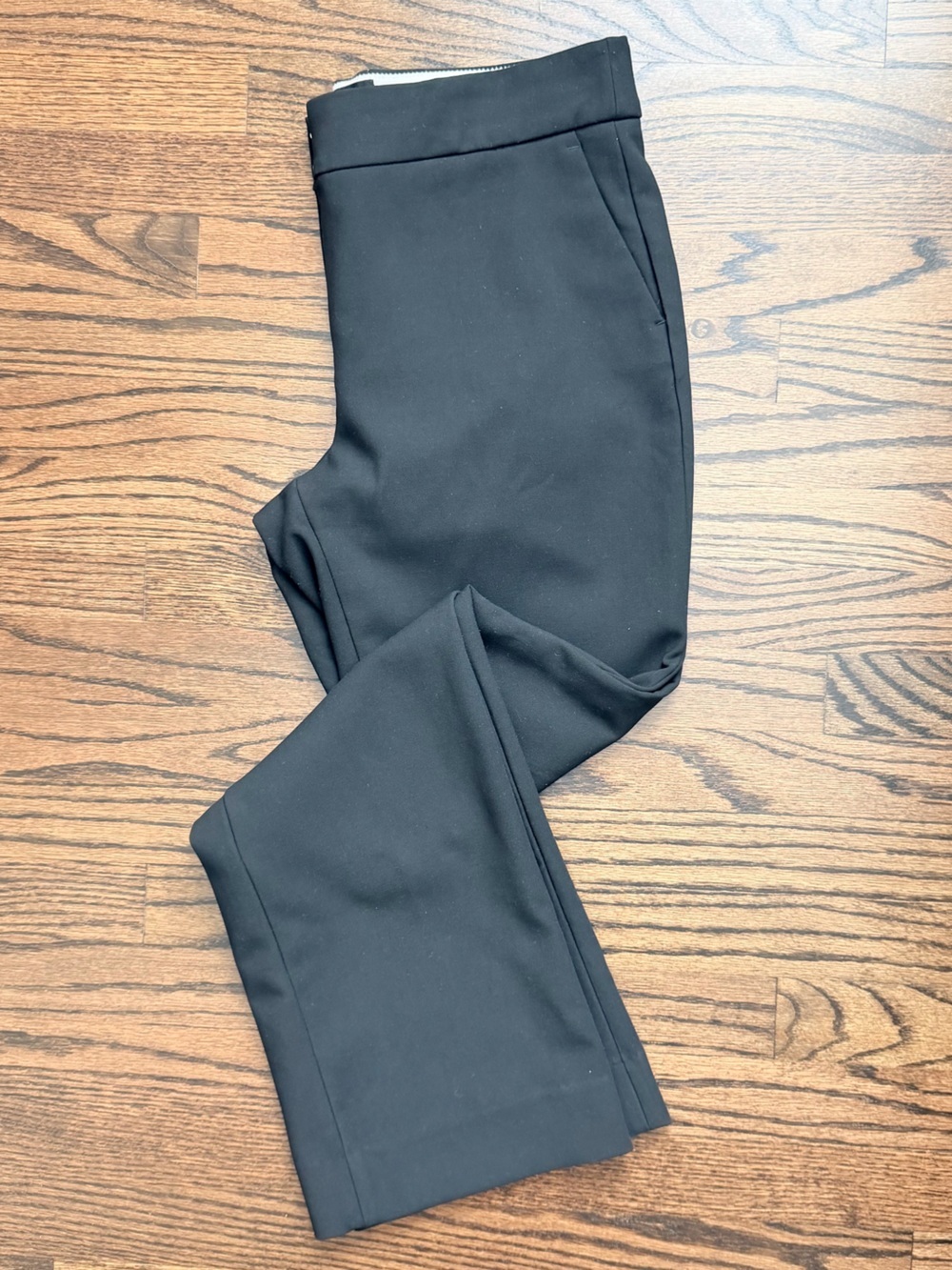 J. Crew Black Tailored Trousers